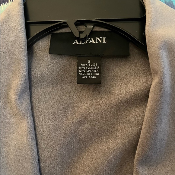 Suede Zipper Blazer - Picture 3 of 5